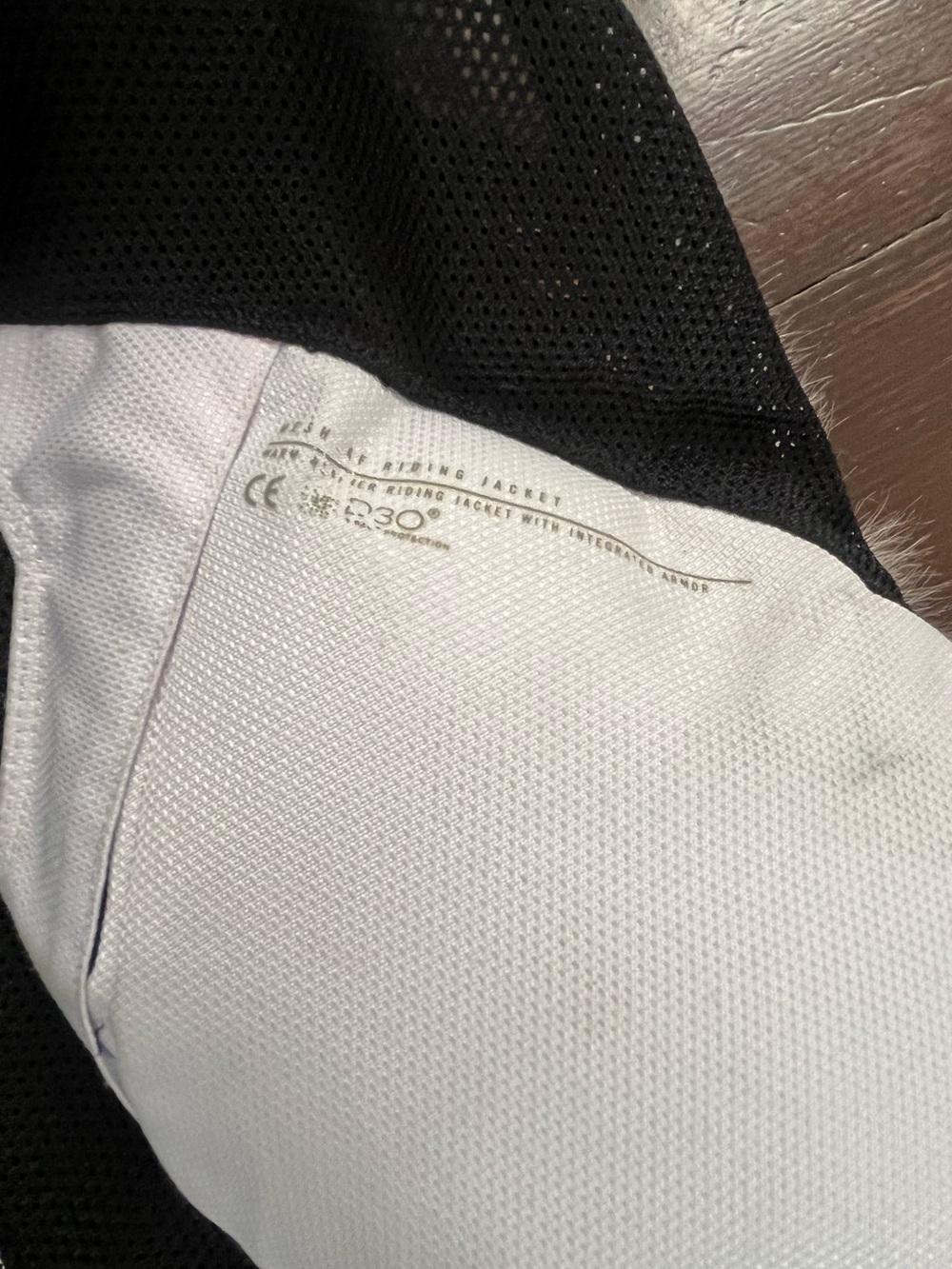 Icon Mesh AF Jacket Black/White US L - Picture 8 of 9